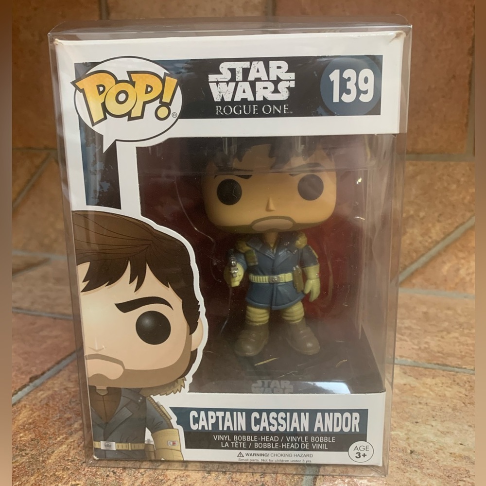 Funko Pop! Star Wars Rogue #139 Captain Cassian Andor